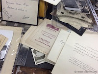 Lot foto's papierwaren kunstsch. o.hoge - afbeelding 4 van  4