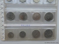 Lot franse en poolse munten - afbeelding 3 van  3