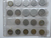 Lot franse munten (3 vellen) - afbeelding 3 van  7