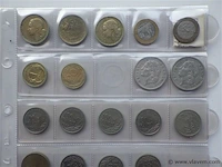 Lot franse munten (3 vellen) - afbeelding 4 van  7