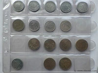 Lot franse munten (3 vellen) - afbeelding 5 van  7