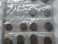 Lot franse munten (3 vellen) - afbeelding 10 van  10