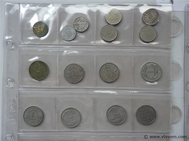 Lot franse munten divers - afbeelding 2 van  5