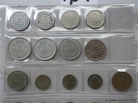 Lot franse munten divers - afbeelding 2 van  3