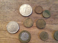 Lot franse munten - afbeelding 2 van  3