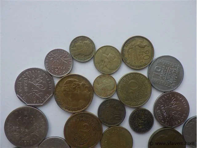 Lot franse munten - afbeelding 2 van  4