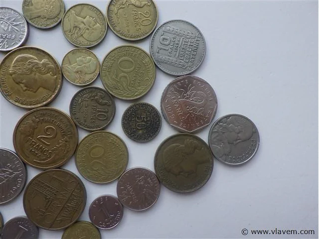 Lot franse munten - afbeelding 4 van  4