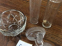 Lot glazen items - afbeelding 2 van  2