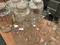 Lot glazen kannen - afbeelding 4 van  6