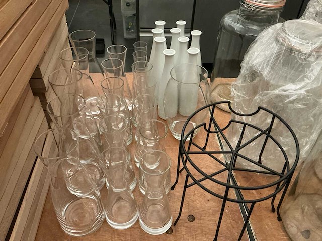 Lot glazen kannen - afbeelding 6 van  6