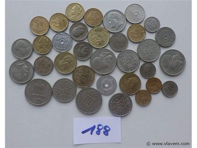 Lot griekse munten - afbeelding 1 van  5