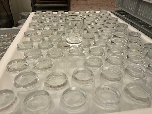 Lot hapjes glazen (220x) - afbeelding 2 van  3