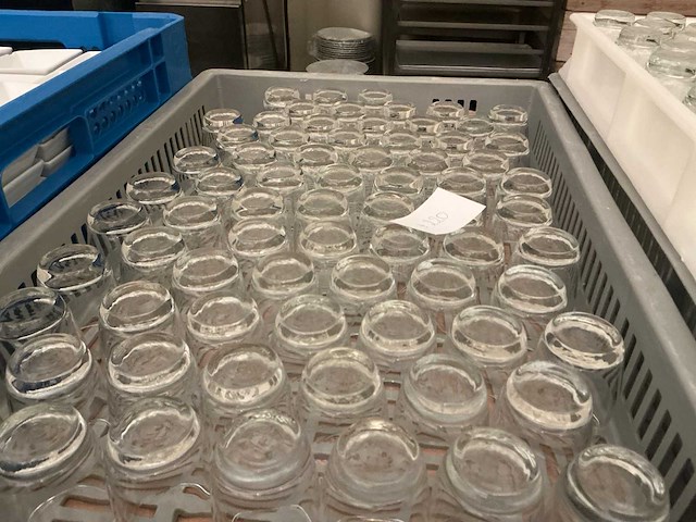 Lot hapjes glazen (220x) - afbeelding 3 van  3