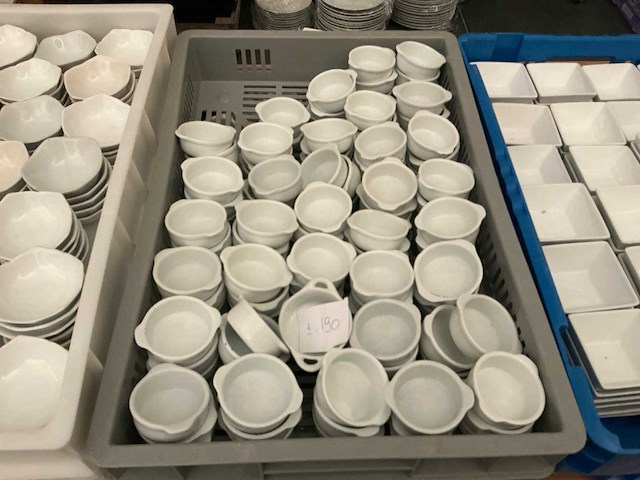 Lot hapjes potjes en schaaltjes - afbeelding 4 van  5