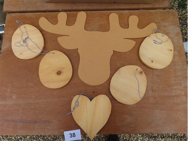 Lot houten vormen - afbeelding 2 van  3