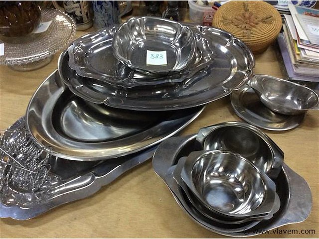 Lot inox ( grootste l: 60 ) - afbeelding 1 van  3