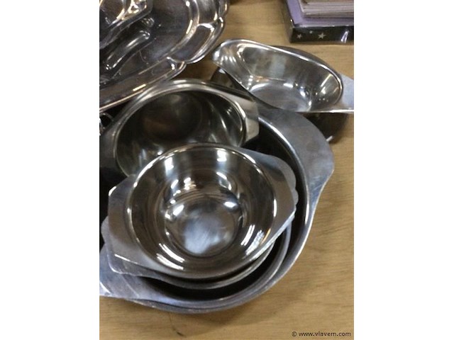 Lot inox ( grootste l: 60 ) - afbeelding 3 van  3