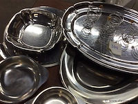 Lot inox schalen - afbeelding 2 van  3