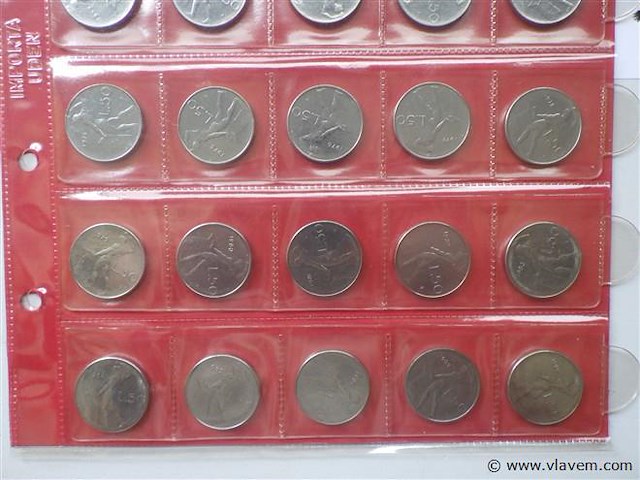 Lot italiaanse munten - afbeelding 3 van  3
