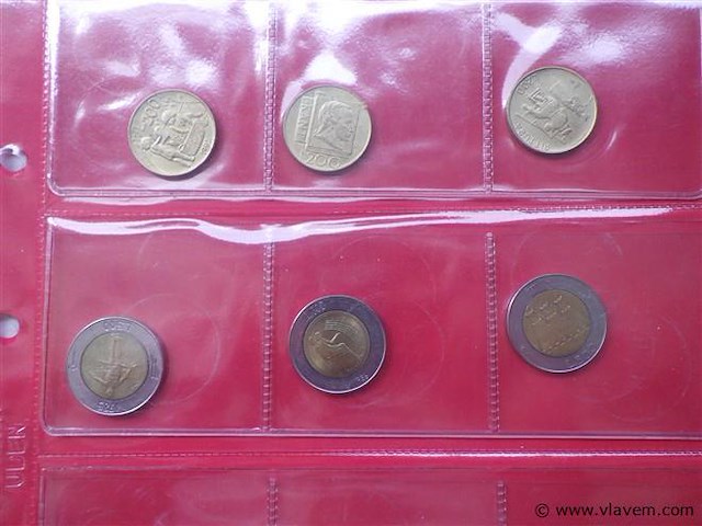 Lot italiaanse munten - afbeelding 2 van  3
