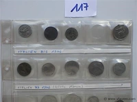 Lot italiaanse munten - afbeelding 2 van  3