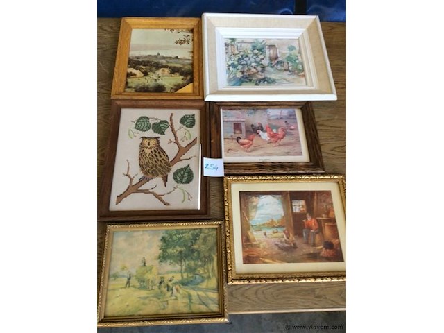 Lot kaders 6stuks - afbeelding 1 van  4