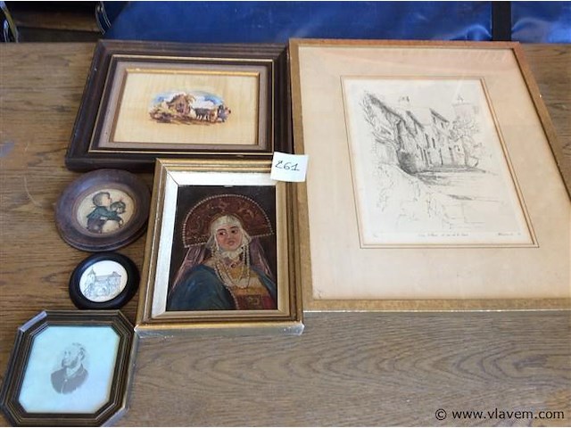 Lot kaders 6stuks - afbeelding 1 van  3