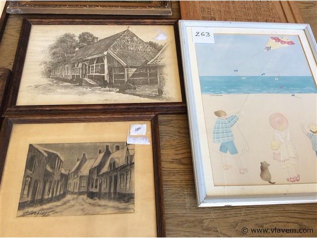 Lot kaders 7stuks - afbeelding 3 van  4