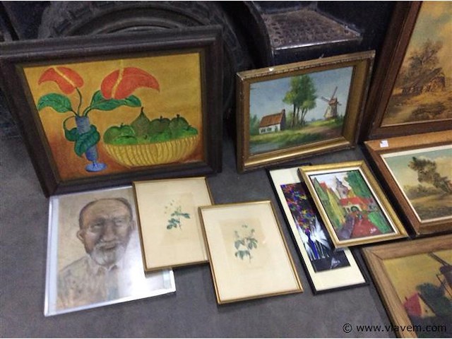 Lot kaders divers - afbeelding 2 van  3