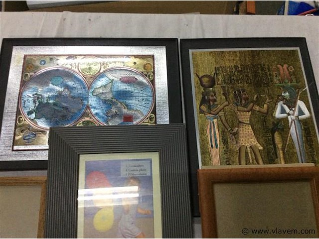 Lot kaders divers - afbeelding 2 van  3