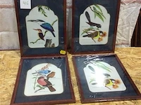 Lot kaders vogels 4st ( in verpqkking )