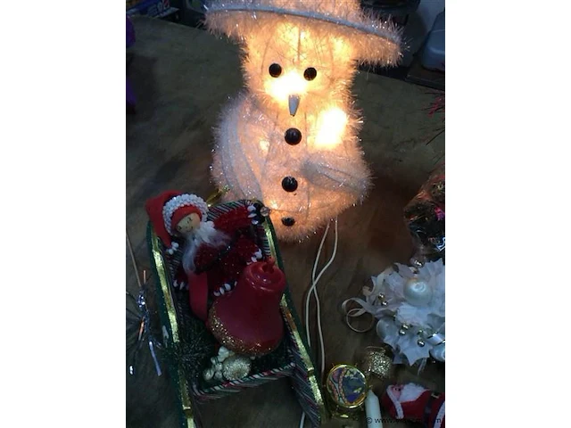 Lot kerstversiering - afbeelding 4 van  6