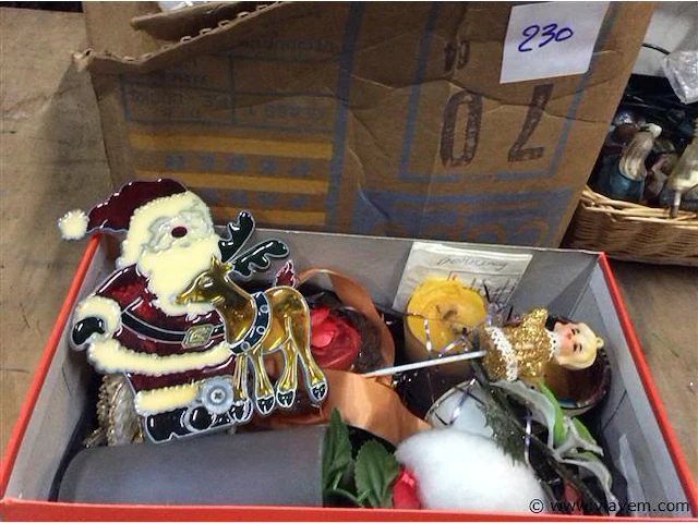 Lot kerstversiering - afbeelding 6 van  6