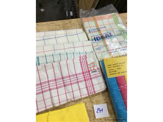 Lot keukenhanddoeken nieuw - afbeelding 2 van  3