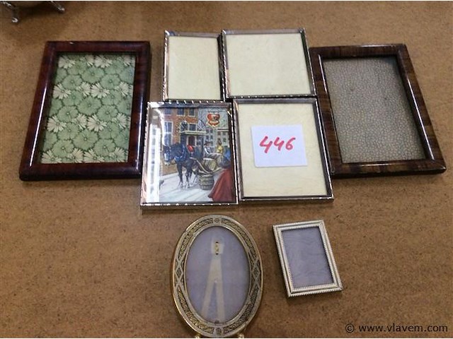 Lot kleine kaders - afbeelding 1 van  4