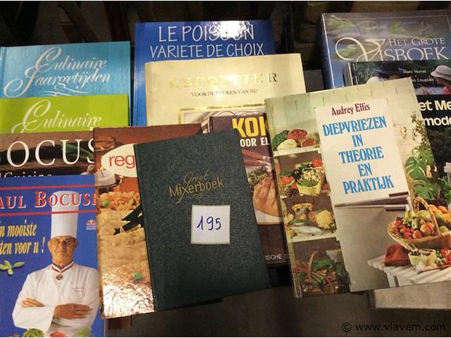 Lot kookboeken divers - afbeelding 1 van  4