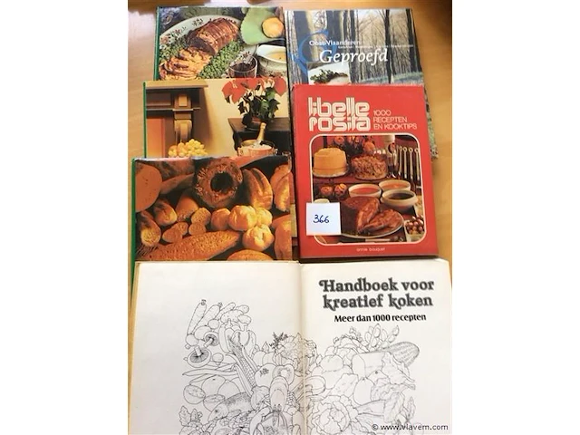 Lot kookboeken - afbeelding 1 van  4