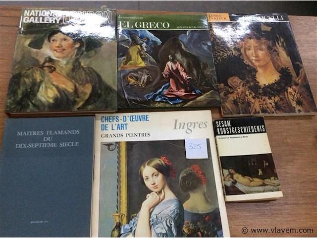Lot kunstboeken oa el gréco - afbeelding 1 van  3