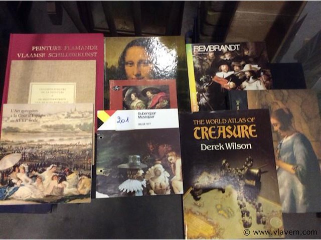 Lot kunstboeken - afbeelding 1 van  3