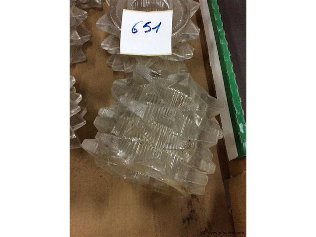 Lot lampenkappen vintage - afbeelding 2 van  3