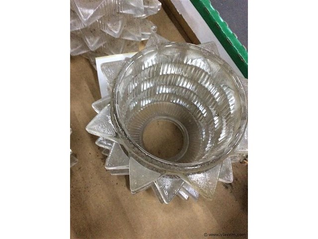 Lot lampenkappen vintage - afbeelding 3 van  3