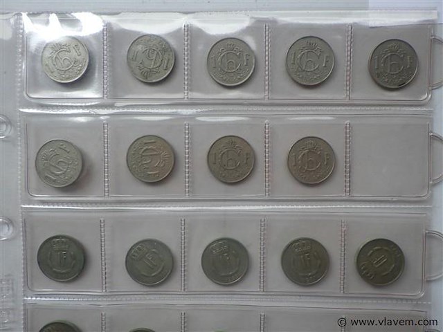 Lot luxemburgse munten - afbeelding 2 van  5