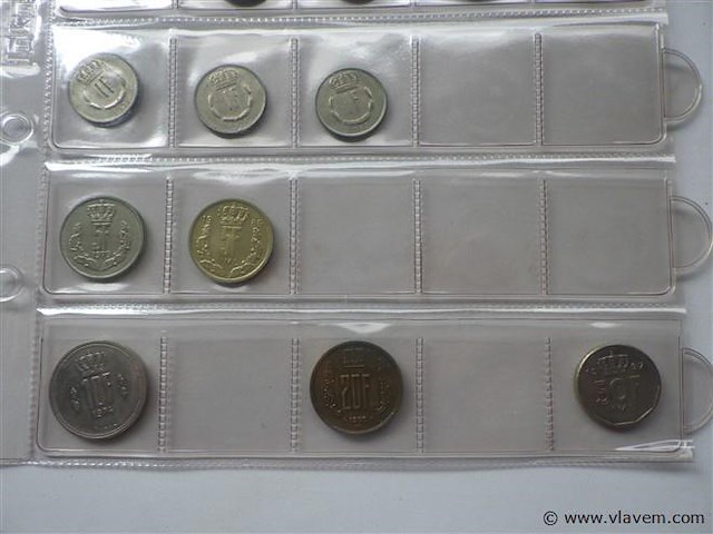 Lot luxemburgse munten - afbeelding 3 van  5