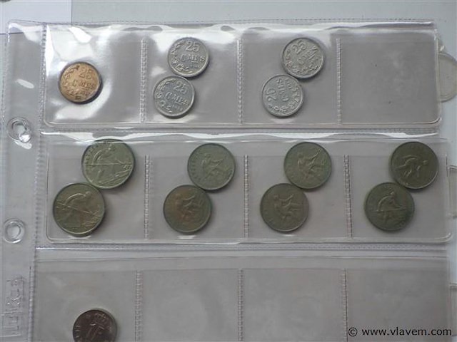 Lot luxemburgse munten - afbeelding 4 van  5