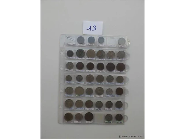 Lot luxemburgse munten - afbeelding 2 van  4