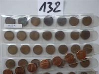 Lot munten amerika one cent - afbeelding 3 van  4
