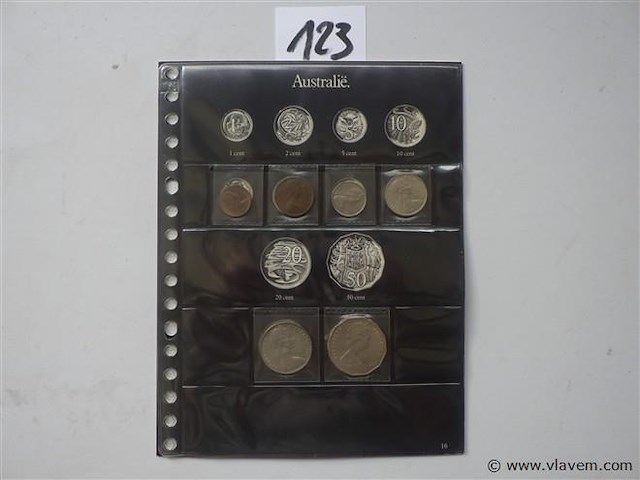 Lot munten australië - afbeelding 1 van  2