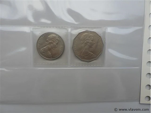 Lot munten australië - afbeelding 3 van  3