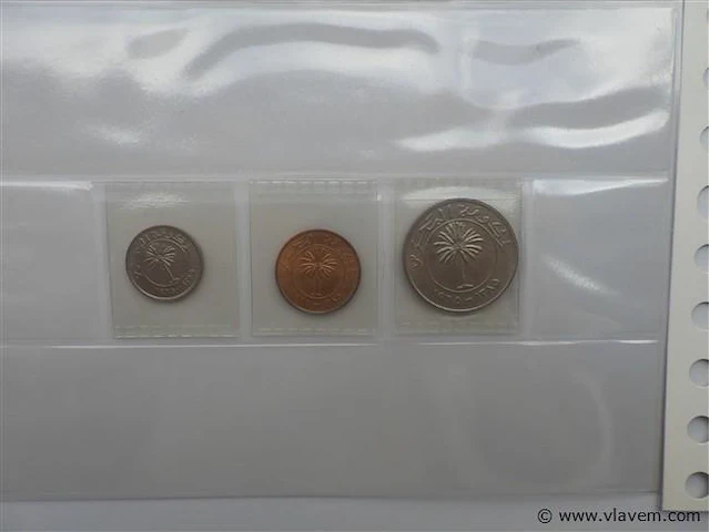 Lot munten bahrein - afbeelding 3 van  3