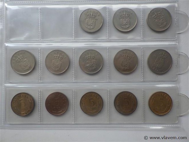 Lot munten denemarken - afbeelding 6 van  6